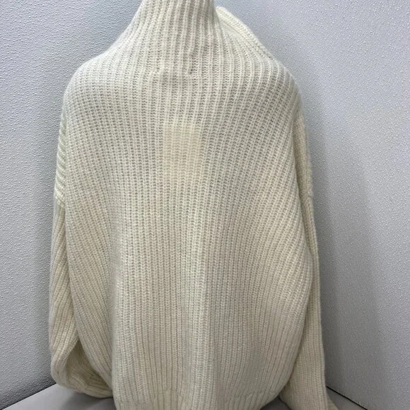 ANINE BING “Sydney” Alpaca Wool Turtleneck Sweater – Size M (NWT) - Picture 8 of 11